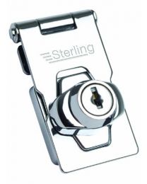 Sterling LGH100 76mm Locking Hasp - Chrome Plated