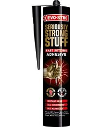 Evo-Stik 30607440 290 ml Seriously Strong Stuff Fast Setting Adhesive - White