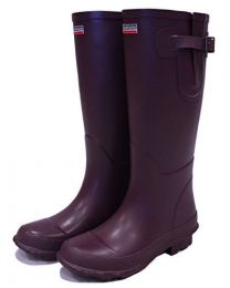 Town & Country TFW2555 The Bosworth Wellington Boots, Aubergine, UK Size 5