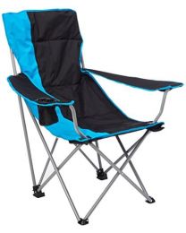 Yellowstone Mapelton Hi-Back Reclining Chair - Blue