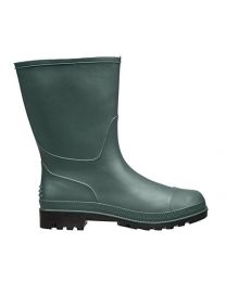 Briers Traditional Short PVC Boots, Green, Size 10/44.5
