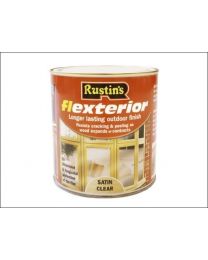 Rustins FLCL500 500ml Flexterior - Clear