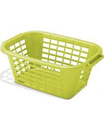Addis 513233 Rectangular. Laundry Basket Lime