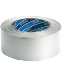 Draper 30M x 50mm White Duct Tape Roll