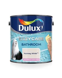 Dulux Easycare Bathroom Soft Sheen Paint - Nutmeg White 2.5L