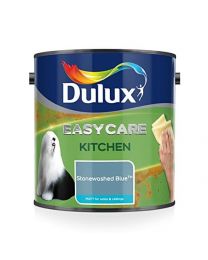 Dulux Easycare Kitchen Matt Paint, Stonewashed Blue, 2.5 Litre