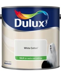 Dulux Silk Cotton, 2.5 L - White