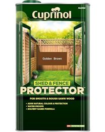 Cuprinol 5L Shed and Fence Protector - Gold Brown