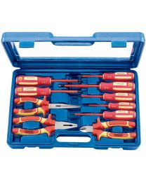 Draper VDE Approved Screwdriver and Pliers Set (10 piece)