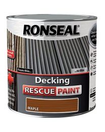 Ronseal RSLDRPEO5L 5 Litre Decking Rescue Paint - English Oak