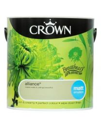 Crown Breatheasy Emulsion Paint - Matt - Alliance - 2.5L