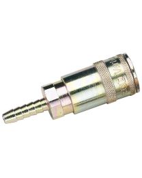 Draper 1/4 Inch Bore Vertex Air Line Coupling with Tailpiece (Sold Loose)