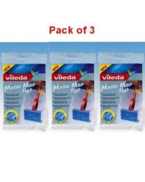 Vileda Magic Mop Flat Refill Pack of 3 - 096672