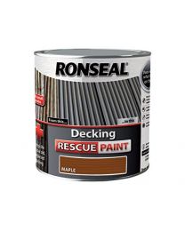 Ronseal DRPM25L 2.5 Litre Decking Rescue Paint - Maple