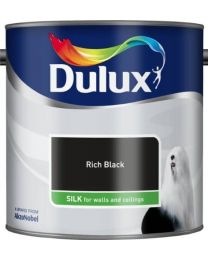 Dulux Silk Rich Black, 2.5 L
