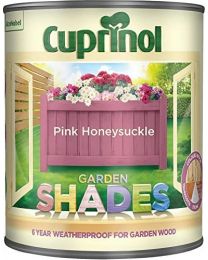 Cuprinol CUPGSHS1L 1 Litre Garden Shades Paint - Pink Honeysuckle