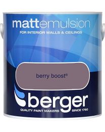 Berger Matt Emulsion 2.5L Berry Boost