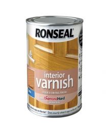 Ronseal RSLIVSPW750 750ml Quick Dry Satin Interior Varnish - Pearwood