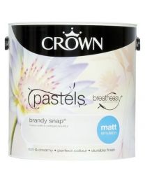 Crown Breatheasy Emulsion Paint - Matt - Brandy Snap - 2.5L