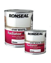 Ronseal One Coat Radiator Paint Satin 750ml White