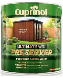 Cuprinol CUPGWPREAB1L 1L Ultimate Garden Wood Preserver - Autumn Brown
