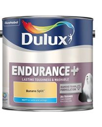Dulux Endurance Plus Matt Paint, 2.5 L - Banana Split