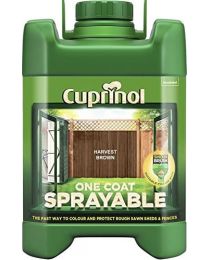 Cuprinol 5L Spray Fence Treatment - Harvest Brown