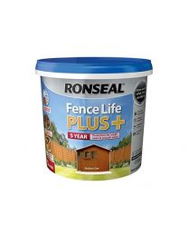 Ronseal RSLFLPPMO5L 5 Litre Fence Life Plus Paint - Medium Oak