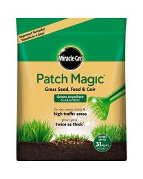 Miracle-Gro Patch Magic Grass Seed, Feed and Coir, 7kg Bag