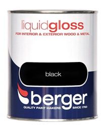 Berger Liquid Gloss 750ml Black