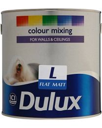 Dulux Colour Mixing Flat Matt Base 2.5L Light