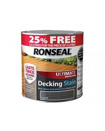 Ronseal RSLUDSS2LAV Ultimate Decking Stain, Slat, 2.5 Litre