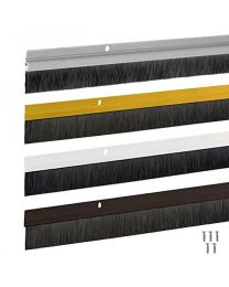 Exitex Draught Excluder Brush Strip 914mm Brown
