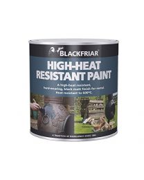 Blackfriar BKFHRB250 250 ml Heat Resistant Paint - Black