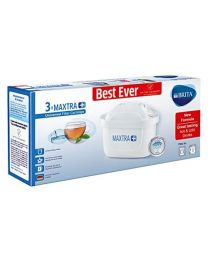 BRITA Maxtra+ Water Filter Cartridges, White, Pack of 3 (UK Version)