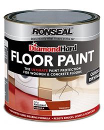 Ronseal Diamond Hard Floor Paint 750ml Terracotta