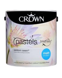 Crown Breatheasy Emulsion Paint - Matt - Seldom Seen - 2.5L