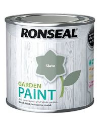 Ronseal RSLGPSL250 250 ml Garden Paint - Slate