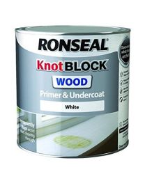 Ronseal RSLKBPU25L Knot Block Primer and Undercoat, Clear, 2.5 Litre