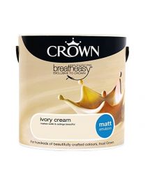 Crown Matt 2.5 L Emulsion - Ivory Cream