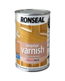 Ronseal RSLIVSPW250 250ml Quick Dry Satin Interior Varnish - Pearwood