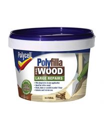 Polycell 5207192 Polyfilla 2 Part Wood Filler, 500 g, Natural (Pack of 2)
