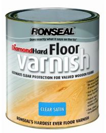 Ronseal DHFVS25L 2.5L Diamond Hard Floor Varnish Satin