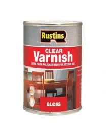 Rustins POGC500 500ml Poly Gloss Varnish - Clear