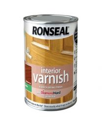 Ronseal RSLIVMMO250 250ml Quick Dry Matt Interior Varnish - Medium Oak