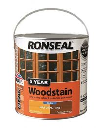 Ronseal 34972 2.5L 5-Year Wood Stain - Natural Pine