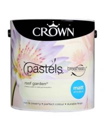 Crown Breatheasy Emulsion Paint - Matt - Roof Garden - 2.5L