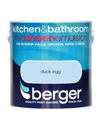 Berger Kitchen & Bathroom Midsheen 2.5L Duck Egg