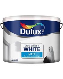 Dulux Matt Paint, 10 L - White