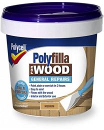 Polycell Polyfilla Wood General Repair 380gm Medium Tub